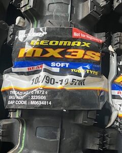 Dunlop100/90-19 57M TT GEOMAX MX3S