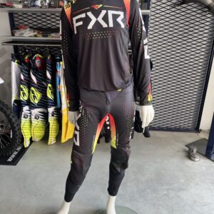 SALE  FXR Helium MX broek zwart /grijs