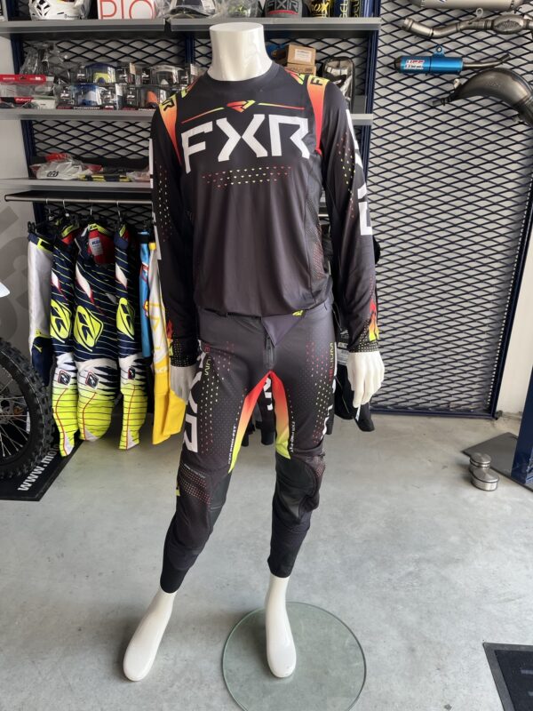 SALE  FXR Helium MX broek zwart /grijs
