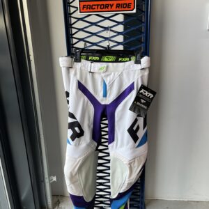 SALE  FXR REVO MX broek Paars /wit