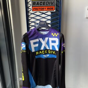 SALE  FXR MX Shirt Zwart/Paars
