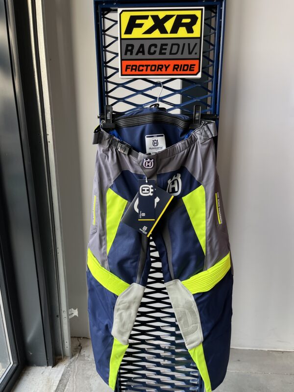 SALE  HQV MX broek Grijs /Fluor extreem zware kwaliteit