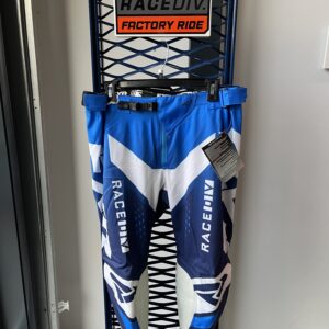 SALE  FXR Division MX broek blauw /wit
