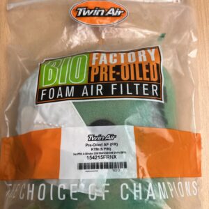 Twin Air luchtfilter pre-oiled tbv Factory KIT KTM / HQV 2011 t/m 2015 art. nr. 154215FRNX